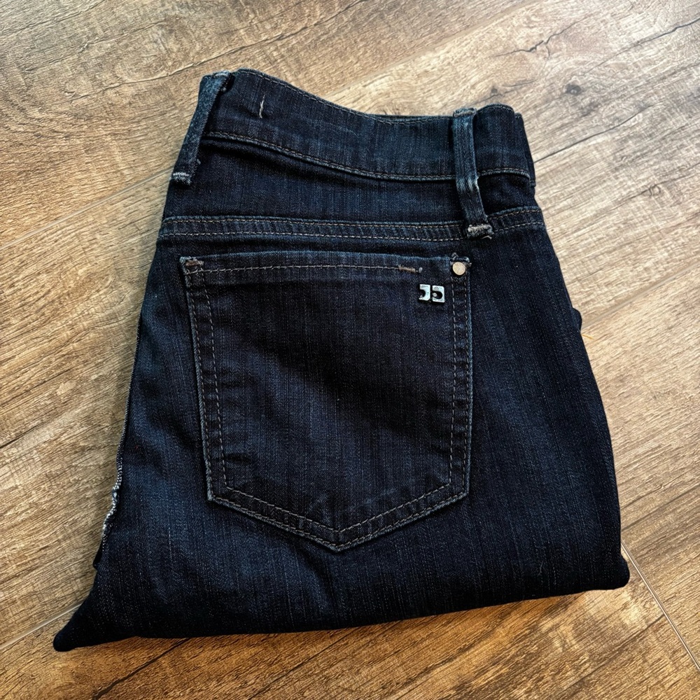 Joe's Jeans Women's Size 24 The Cigarette Straight + Narrow Leg Jeans Dark Blue